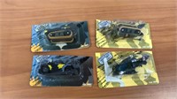 Small Diecast Metal Military Vehicles Lot of 4 In