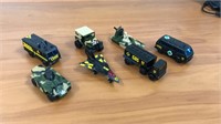 Loose Diecast Military Vehicles Lot of 7