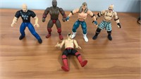 WWE Action Figure WWF Lot of 5