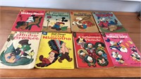 Walt Disney Vintage Comic Book Lot of 8