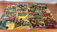 Vintage Army Comic Book Lot of 8