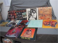 Assorted Vintage Records Albums