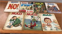 Vintage Mad Magazine Lot of 7