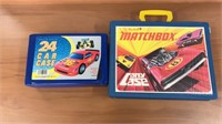 2 Matchbox and Hot Wheels Carrying Cases (No