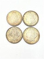 1921 Morgan silver dollars (4)