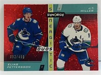 2021-22 UD Synergy PETTERSSON/MILLER Red /499