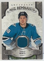 2019-20 UD Artifacts TOMAS HERTL Patch #NR-TH