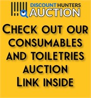 Click me to go to CONSUMABLES & TOILETRIES AUCTION