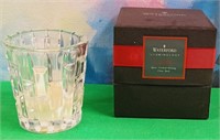 11 - WATERFORD CRYSTAL VOTIVE CANDLE & HOLDER