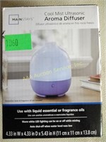 Cool mist ultrasonic aroma diffuser, untested,