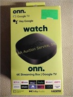 Watch on 4K streaming box / Google tv, appears