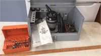 PORTER-CABLE ROUTER AND BITS WITH CASE