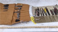 MISC PUNCHES AND CHISELS WITH STORAGE POUCH