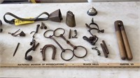 VINTAGE HORSE TACK, COW BELLS, AND MORE