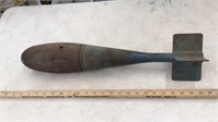 USAF PRACTICE BOMB, 22.5" LONG X 4" WIDE