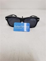 Solar Shield Polarized Fits Over Sunglasses, M/L