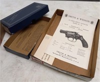 VINTAGE SMITH AND WESSON 38 BOX ONLY