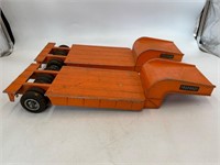 2 Vintage smith miller fruehauf metal toy trailers