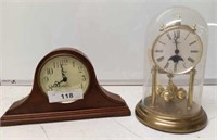 ANNIVERSARY CLOCK AND MANTLE CLOCK