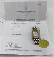 Raymond Weil Authentic Watch with Certificate of