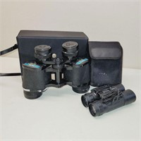 2 Binocular Sets - 7x35 and 10x25