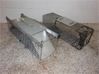 Pair of Small Animal Live Traps
