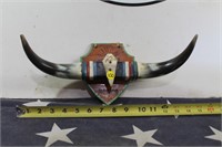 Small Bull Horns Mounted