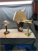 3 miscellaneous lamps