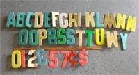 8" Metal Letters & Numbers