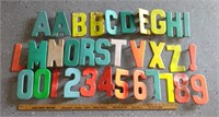 8" Metal Letters & Numbers