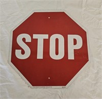 Metal Stop Sign 18"×18"