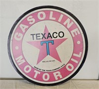 Texaco Gasoline Motor Oil Metal Sign