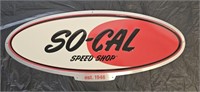 SO-CAL Speed Shop Metal Sign