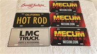 Collectible License Plates