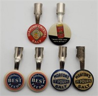 Vintage Advertising Celluloid Pencil Clips