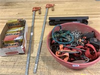 Clamps, Pittsburgh Ratchet Wrench, & More