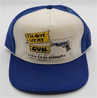 Vintage Snapback Truckers Cap Hat "I'll Give Up