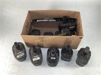 Box of Assorted Tool Batteries