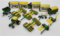 1/64 Ertl John Deere Tractors, Planters, Wagons,