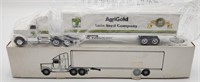 1/64 Ertl AgriGold Akin Seed Semi Truck w/ Trailer