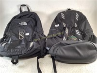 The North Face Backpack & An Adidas Rock Bridge
