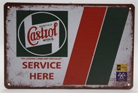 Wakefield Castrol Motor Oil Advertising Sign