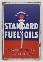 Standard Oil Company Advertising Metal Sign