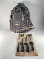 Lem Hunter Knives Kit & Digi Camo Bag