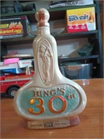 Bing's 30th p liquor bottle
