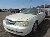 2002 Acura TL 19UUA56932A048883 White