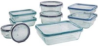 18 PC SNAPWARE PYREX GLASSWARE SET 113106