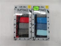 2 BUFFALO DAVID BITTON BOXER BRIEFS (6 PACK)