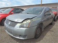 2007 Nissan Sentra 3N1AB61E27L705412 Gray