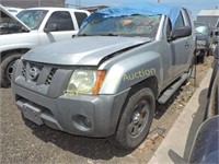 2008 Nissan Xterra 5N1AN08W28C531866 Silver